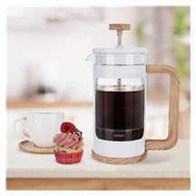 Konvice borosil. sklo/UH french press 0,65 l WHITELINE