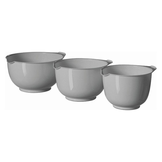 Miska na šlehání 3ks-světle šedá