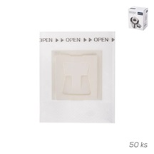 Filtr netkaná text. káva/čaj cestovní 50 ks