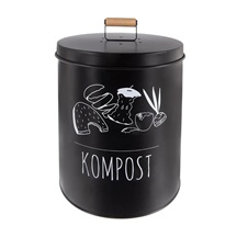 Kompostér plech domácí 8 l BLACK CZ