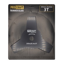 Nůž ke křovinořezu 255x25,4  PROCRAFT H-3T