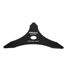 Nůž ke křovinořezu 255x25,4 vroubkovaný  PROCRAFT H-3T/Z
