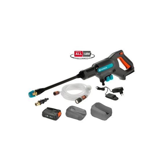 Čistič akumulátorový středotlaký AquaClean 24/18V P4A Sada