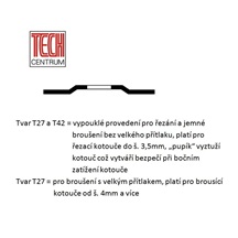 Kotouč řezný 125x3,0x22,2 2v1A30QB80