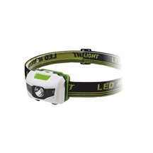 Svítilna čelová LED 3W + 2 červené diody TR 240