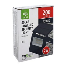 Světlo solární  LED s pohyb.senzorem TR-386S