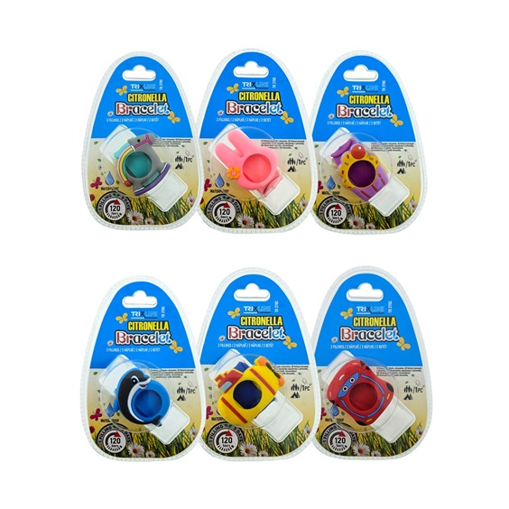 Náramek s citronelou voňavý - 2 náplně TR270C