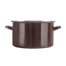 Hrnec smalt BROWN Lem 10 l