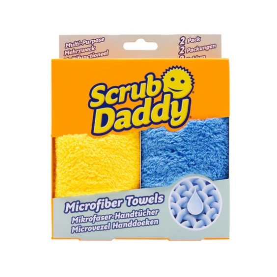 Scrub Daddy utěrky z mikrovlákna 2ks