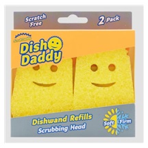 Dish Daddy - náhradní houbičky 2ks žlutá