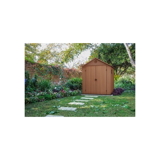 Domek zahradní ARTISAN 7x7 hnědošedá