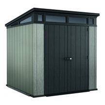 Domek zahradní ARTISAN 7x7 hnědošedá