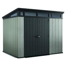 Domek zahradní ARTISAN 9x7 hnědošedá 226 x 277 x 218 cm