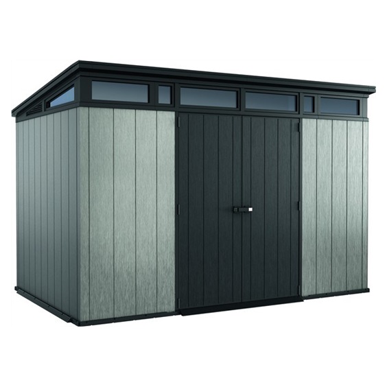 Domek zahradní ARTISAN 11x7 šedohnědá/antracit/ 226 x 342 x 218 cm