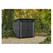 Domek zahradní CORTINA 7x7 grafit 226x 216x 218 cm