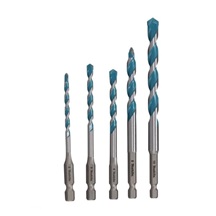 Sada vrtáků TCT se stopkou 1/4" multimateriál Makita E-25432