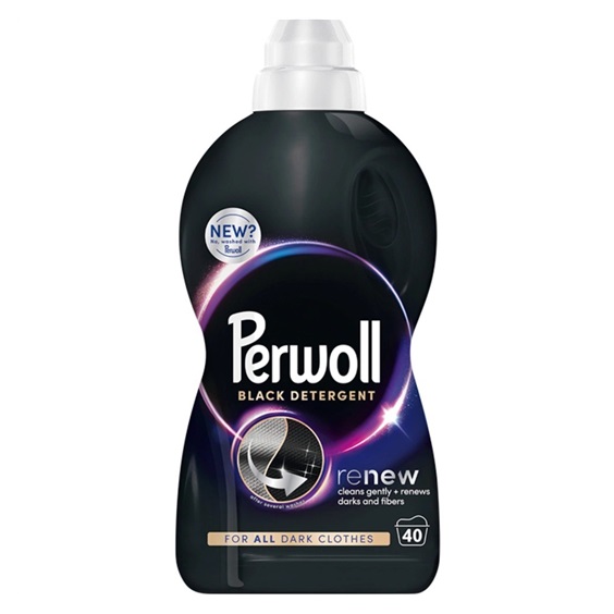 Prací gel PERWOL Renew BLACK 40 dávek 2L