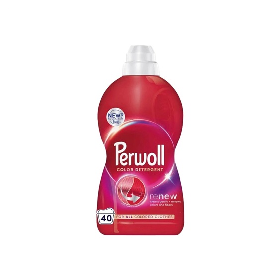 Prací gel PERWOL Renew COLOR 40 dávek 2L