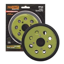 Talíř unašecí kulatý na suchý zip 125mm Procraft  PP125