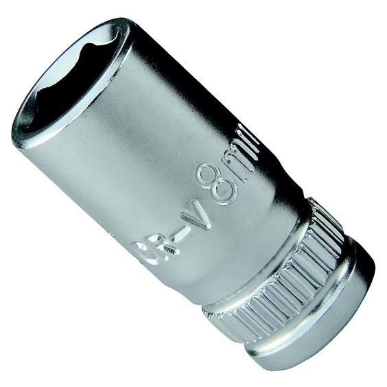 Hlavice 1/4" 4,5 na kartě