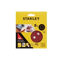 Papír brusný 125mm SZ  P40  5ks STA32177