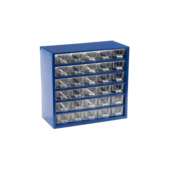 Organizér zásuvkový 06/ 30xS                - RAL 5002  Modrý