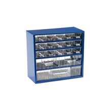 Organizér zásuvkový 06/ 15xS,2xM,1xL - RAL 5002  Modrý