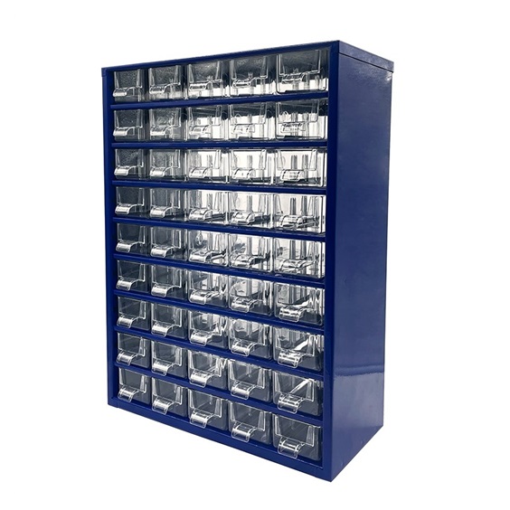 Organizér zásuvkový 09/ 45xS,                - RAL 5002  Modrý