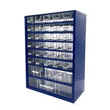 Organizér zásuvkový 09/ 30xS,2xM,1xL - RAL 5002  Modrý