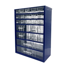 Organizér zásuvkový 09/ 15xS,4xM,2xL - RAL 5002  Modrý