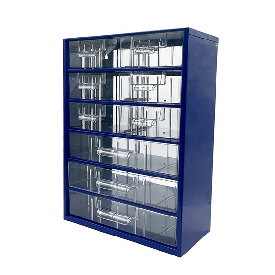 Organizér zásuvkový 09/           6xM,3xL - RAL 5002  Modrý