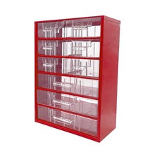 Organizér zásuvkový 09/           6xM,3xL - RAL 3002  Červený