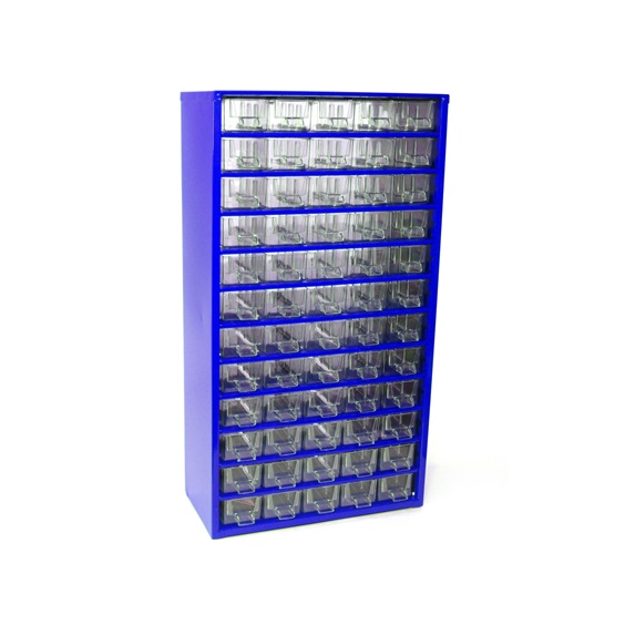 Organizér zásuvkový 12/ 60xS,               - RAL 5002  Modrý