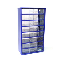 Organizér zásuvkový 12/                   8xL - RAL 5002  Modrý