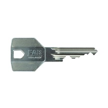 Vložka FAB 4.02/BDKvNs 55+45K 5klíčů  TB4 Nikl matný  knoflík na 45mm  /knoflík kovový 29mm Ni mat