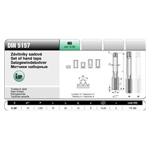 Závitník DIN5157 G3/8" II  A HSS