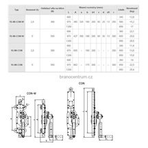Zvedák hřebenový 15-00 CON/ 5t/1200mm