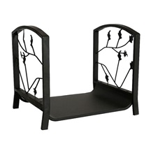 Stojan na krbové dřevo 40x37 cm