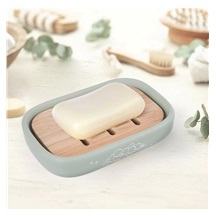 Držák mýdla polyresin/gum. dřevo GREENISH