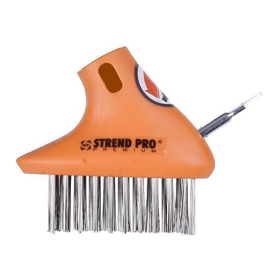 Kartáč ocelový na čištění spár dlažby Multi-lock bez násady