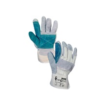 Rukavice kombinované zdvojené FALCO na blistru vel.10