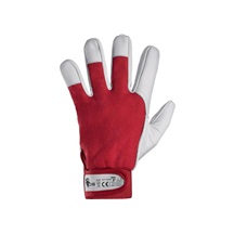 Rukavice TECHNIK bavlněné na blistru vel.08 úplet suchý zip