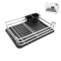 Odkapávač hliník+tác UH Deluxe 43x32x12 cm