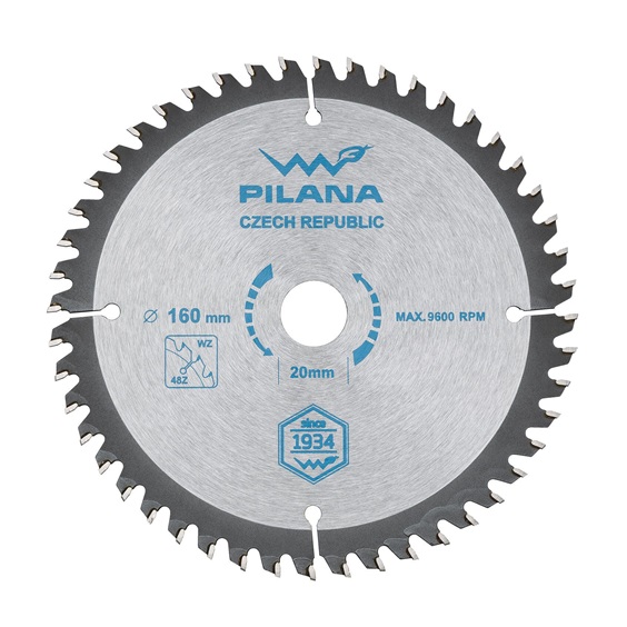 Kotouč pilový SK 5255 WZ 160x2,0x20 z48 PILANA