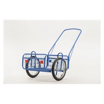 Vozík PEGAS-Progres MSG 390-16"LM 100kg/45x64x28/ červený RAL:3000