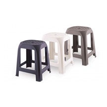 Stolička plastová DESING bílá