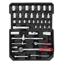 Sada nářadí Strend Pro S873, 117 dílná, v Alu kufru