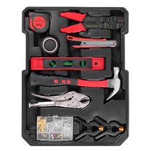 Sada nářadí Strend Pro S873, 117 dílná, v Alu kufru