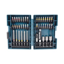 Sada bitů 1/4" s ráčnou 44 ks v plastové krabičce STOP Makita E-25096