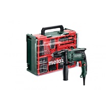 Vrtačka příklepová SBE 650 Set  600742710 METABO 78 dílná